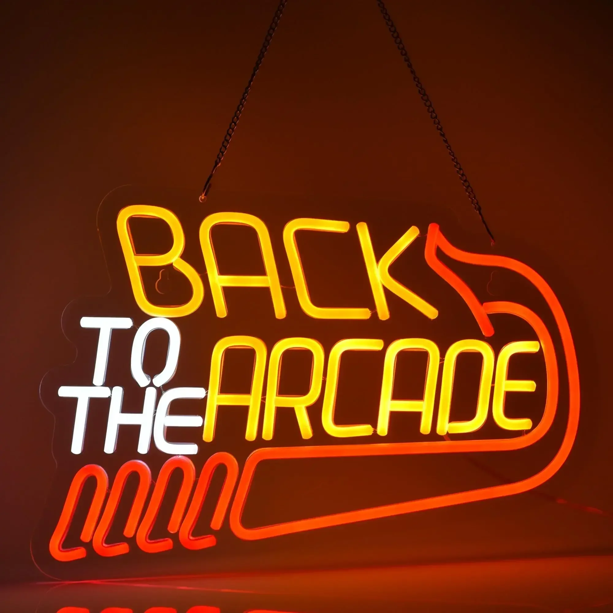 Back to The Arcade Neon Sign R - Retro Gaming Cafe recensie en prijs