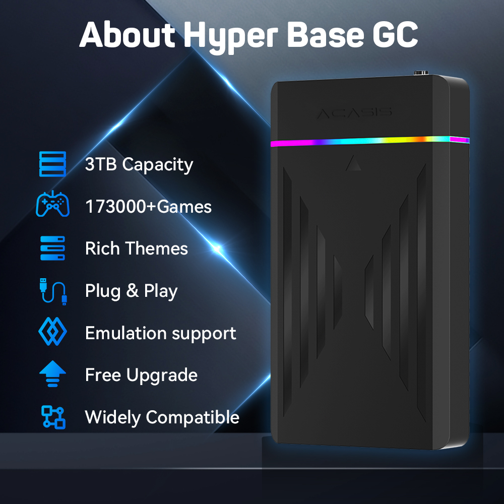 3TB Portable Gaming HDD Launch - Retro Gaming Stick recensie en prijs