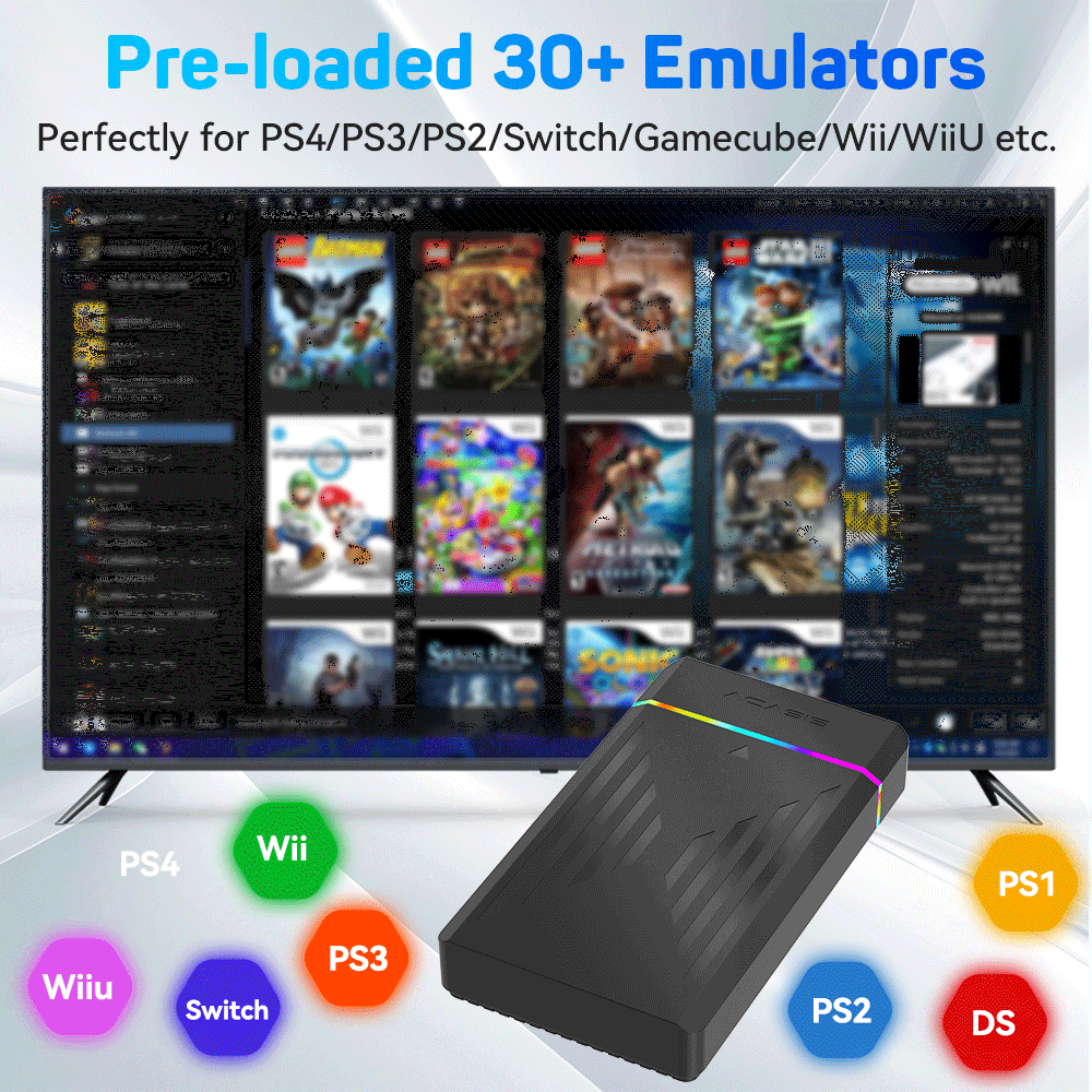 3TB Portable Gaming HDD Launch - Retro Gaming Stick recensie en prijs